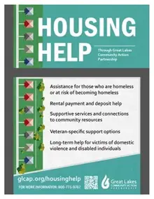 Housing help flyer