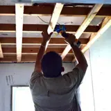 man doing repairs